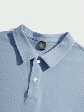 Men’s Textured Polo Shirt – Athens Shirt