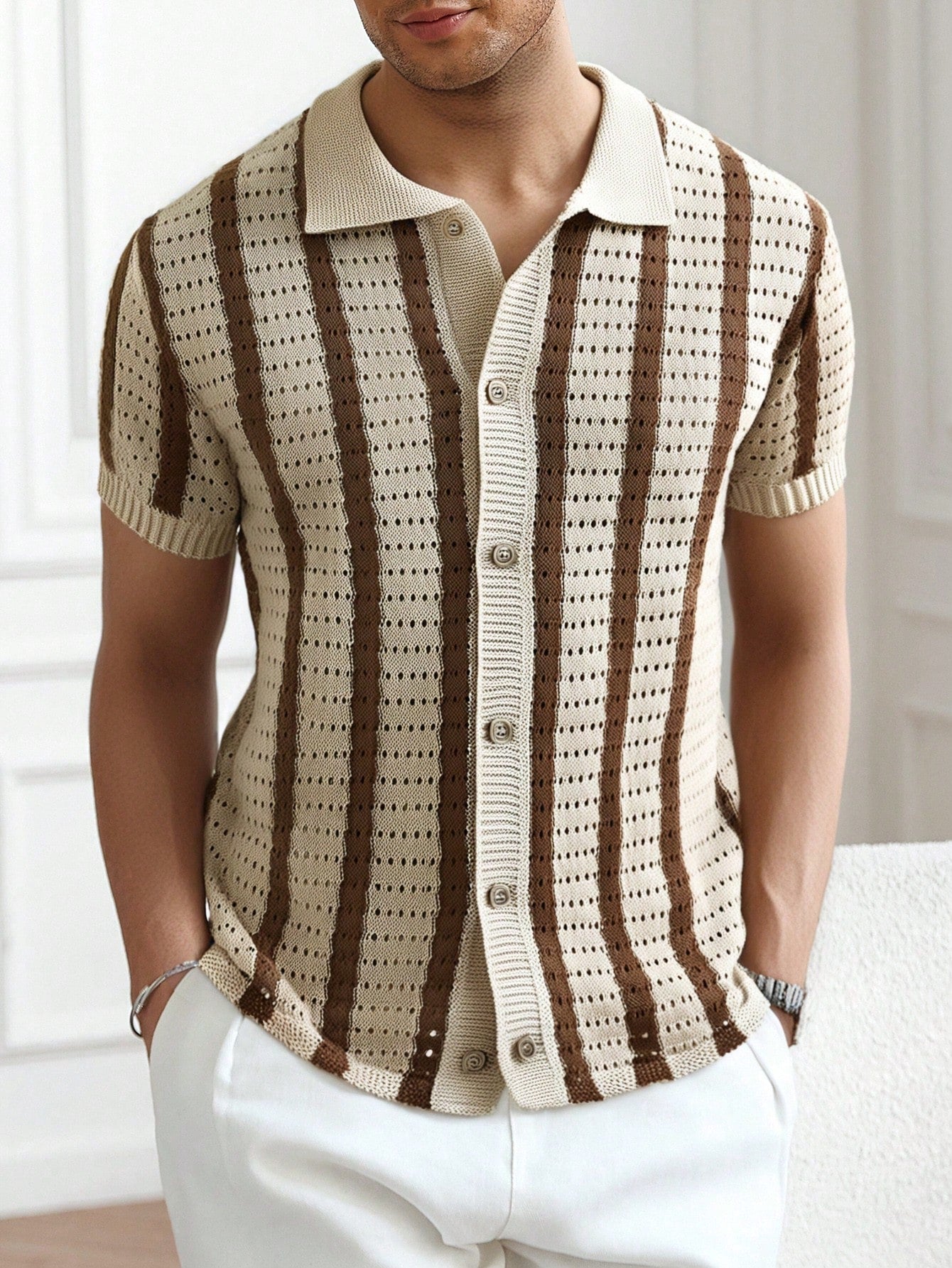 Men’s Lightweight Knit Short Sleeve Shirt – Phuket Shirt