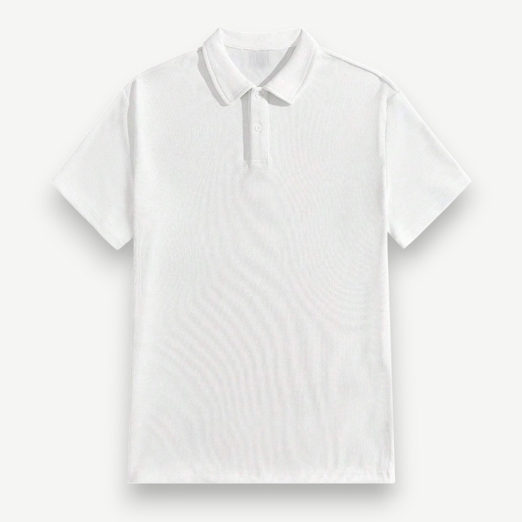 Men’s Textured Polo Shirt – Athens Shirt