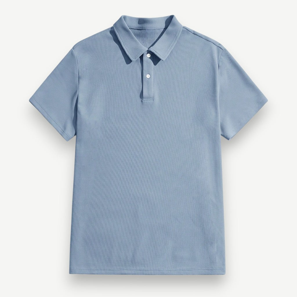 Men’s Textured Polo Shirt – Athens Shirt