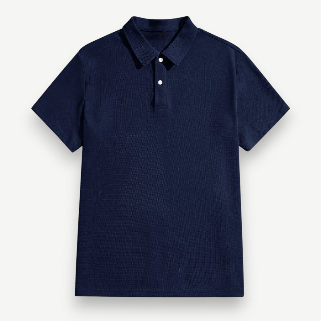 Men’s Textured Polo Shirt – Athens Shirt