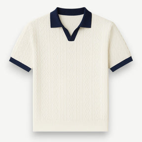 Men’s Textured Polo Shirt – Ravello Shirt