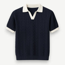 Men’s Textured Polo Shirt – Ravello Shirt