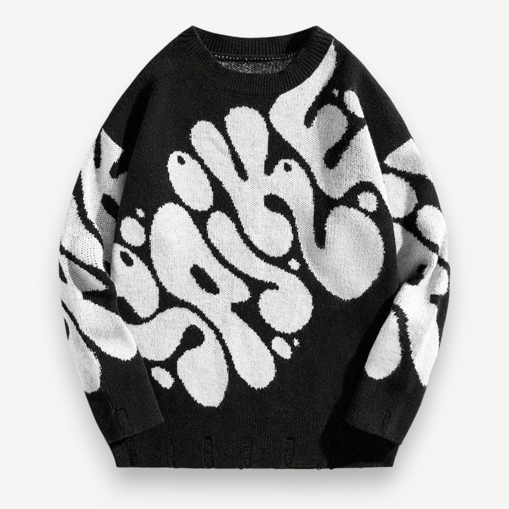 Men’s Printed Sweater - Sweater Spike