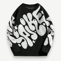 Men’s Printed Sweater - Sweater Spike