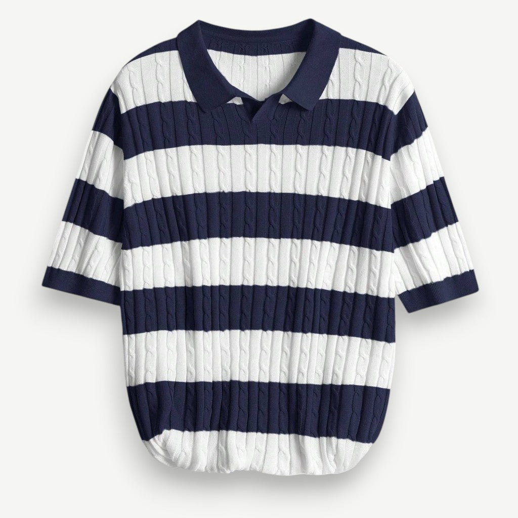 Men’s Textured Polo Shirt – Bergamo Polo Shirt