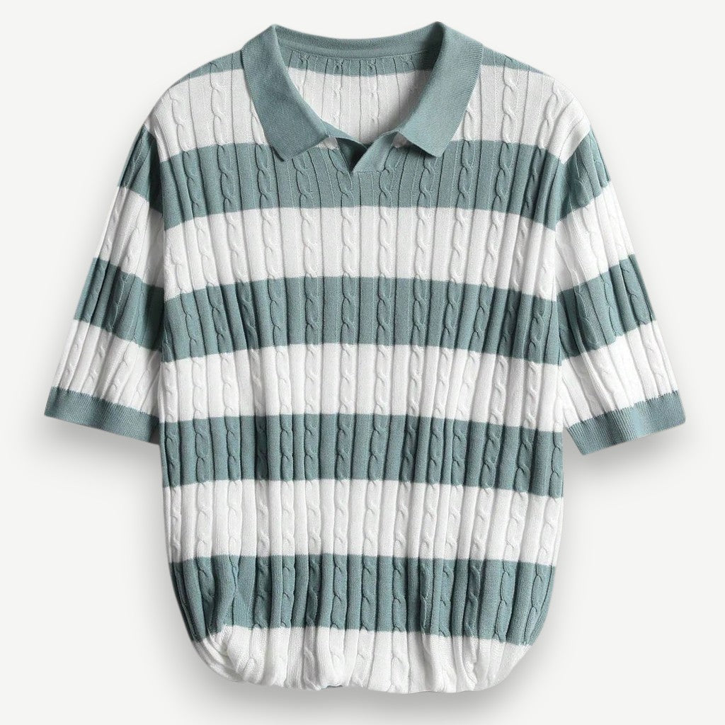 Men’s Textured Polo Shirt – Bergamo Polo Shirt