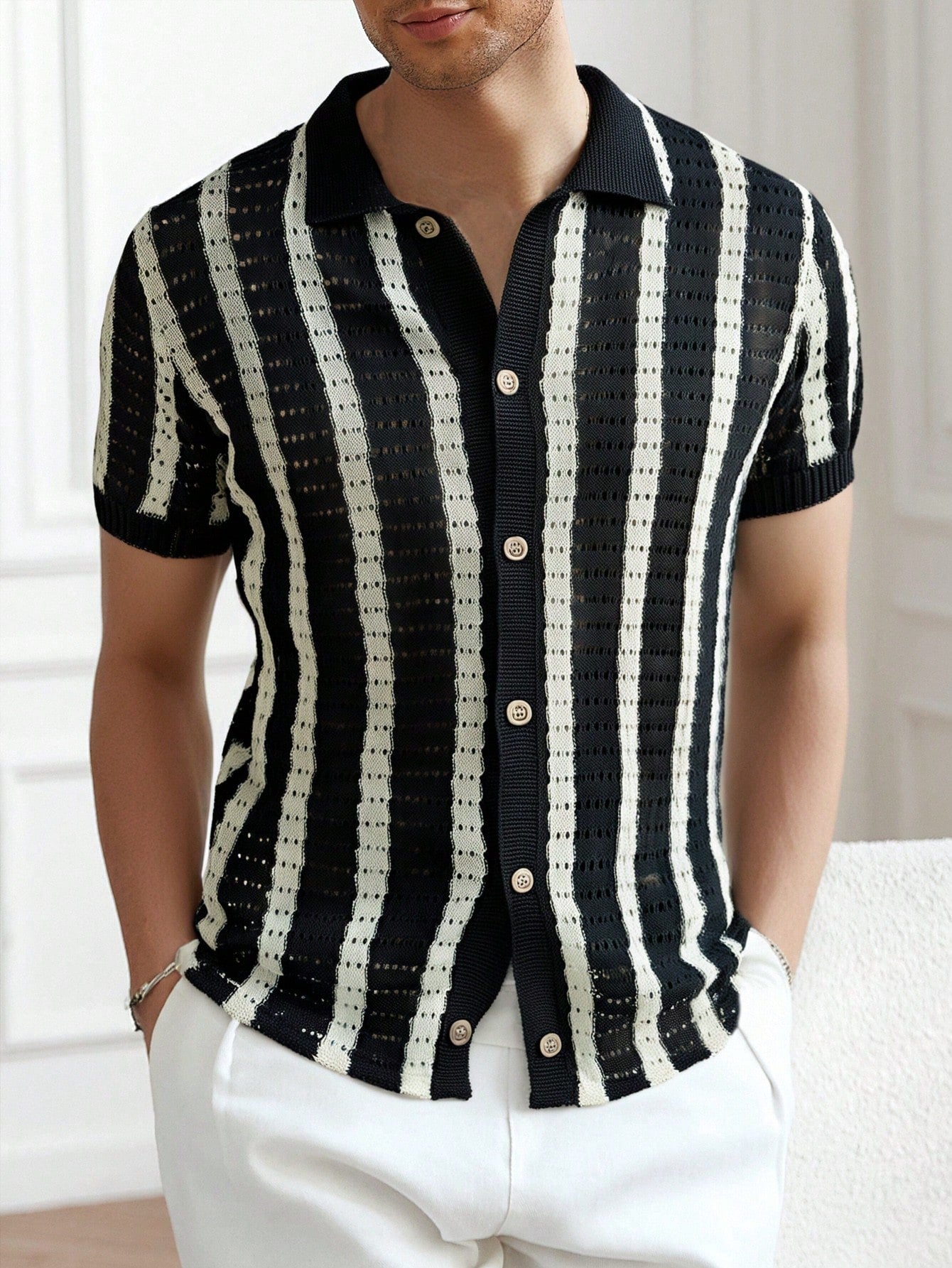 Men’s Lightweight Knit Short Sleeve Shirt – Phuket Shirt