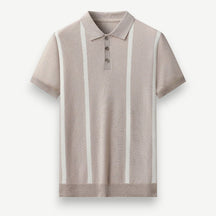 Men’s Striped Polo Shirt – Manilla Shirt
