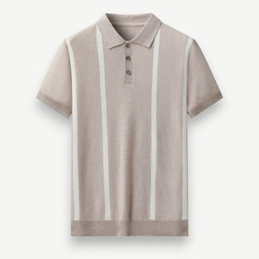 Men’s Striped Polo Shirt – Manilla Shirt