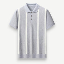 Men’s Striped Polo Shirt – Manilla Shirt