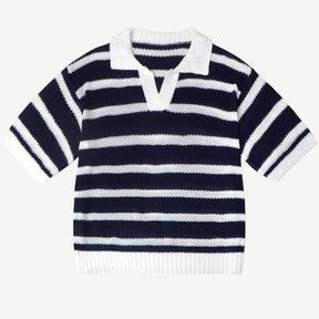 Men’s Oversized Knit Polo Shirt – Mallorca Polo Shirt