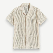 Men’s Knit Button-Down Shirt – Palawan Shirt