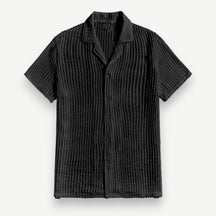Men’s Knit Button-Down Shirt – Palawan Shirt