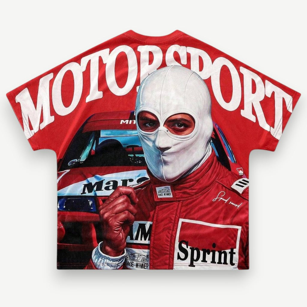 Men’s Oversized T-Shirt – Motorsports T-Shirt