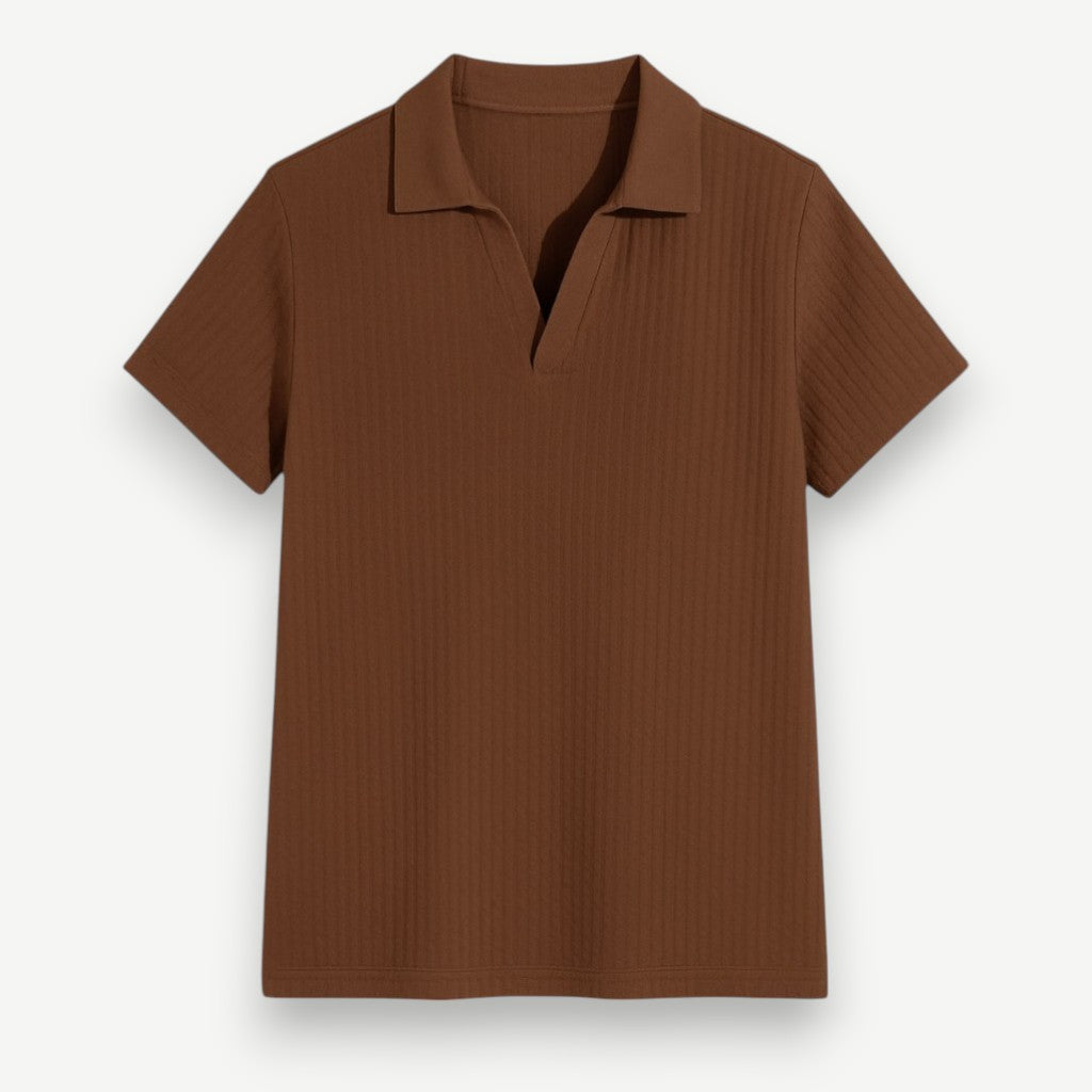 Men’s Knit Polo Shirt – Maldives Shirt